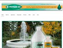 Tablet Screenshot of physan.com